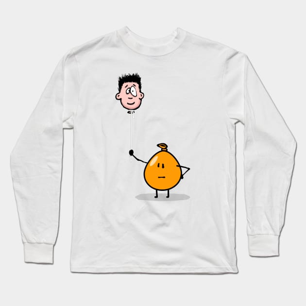 Surreal Balloon Long Sleeve T-Shirt by cjboco